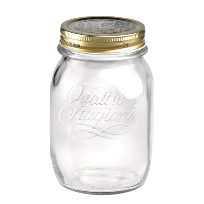 Glass Mason Jar Canister