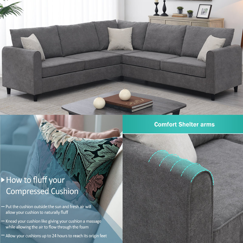 Daltin 3 - Piece Upholstered Sectional