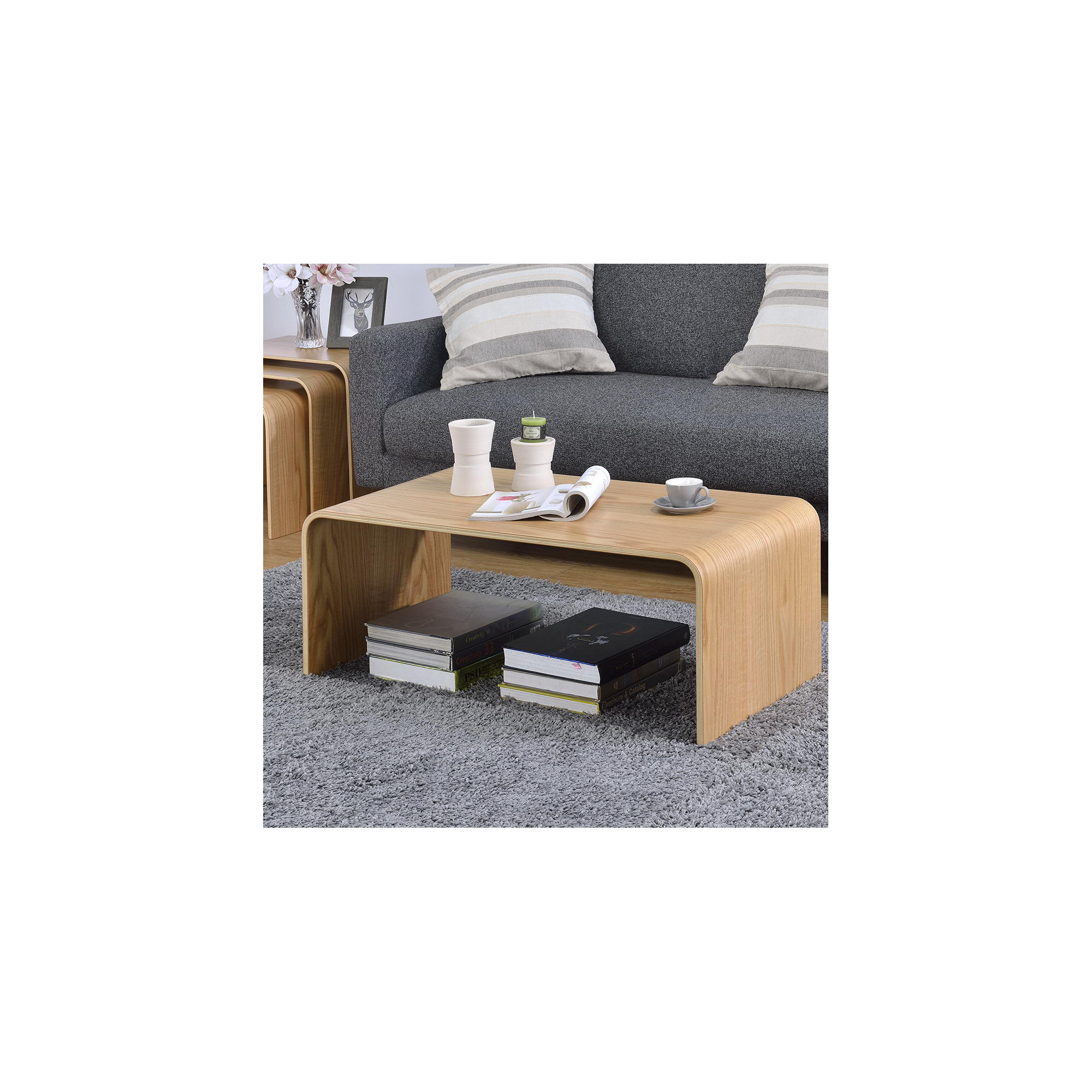 Trisler Coffee Table, Oak