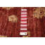 Tapis unique en laine rouge foncé 6 pi x 9 pi Mcgaughey