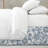 Bronte Cornflower Blue Cotton Bedskirt-109715611-109715612