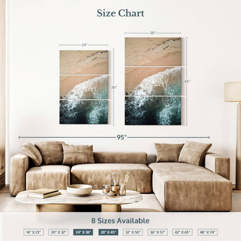 Gillard The Shore, 38" H x 24" W