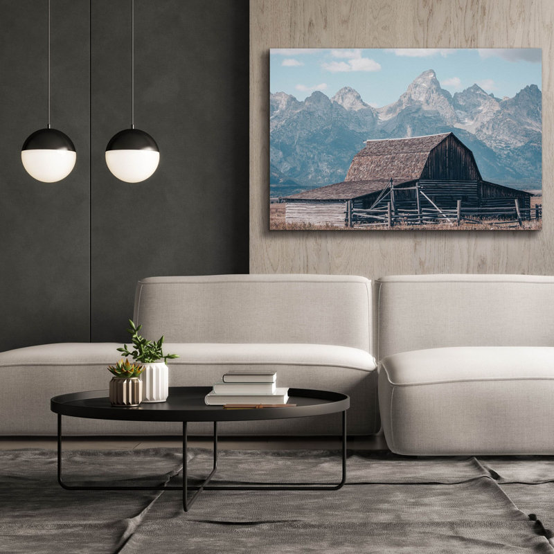 Art mural historique sur toile 2 "par Nathan Larson, H 40 po x l 60 po