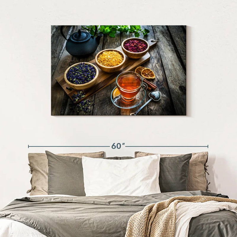 Yarlin Kitchen Herbs And Spices, 30" H x 45" W