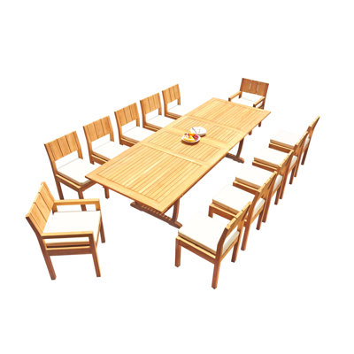 Shoreview 13 Piece Teak Dining Set