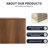 Brown Ebony 60" Bathroom Cabinet, Soft Close Drawer - Modern Float Mounted Storage Mount