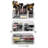 Sorbus 6 Drawer Extra Large Acrylic Stackable 3-Piece Cosmetic Organizers Storage Set-1761495010