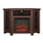 Space-Smart Corner Electric Fireplace With Cozy Glow & Easy Setup-2023971915