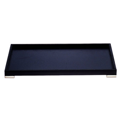 Tre Rectangular Tray 19.69" - 1 Piece - White