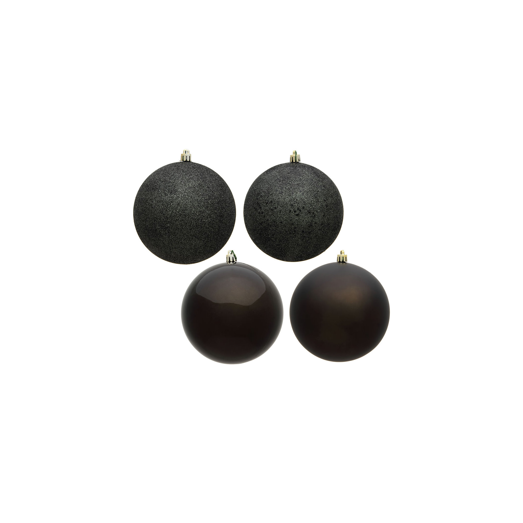 Holiday Décor Ball Ornament, Gunmetal