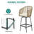 4 - Person Patio Conversation Set with Cushions