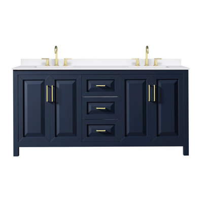 Daria 72 in. Vanity