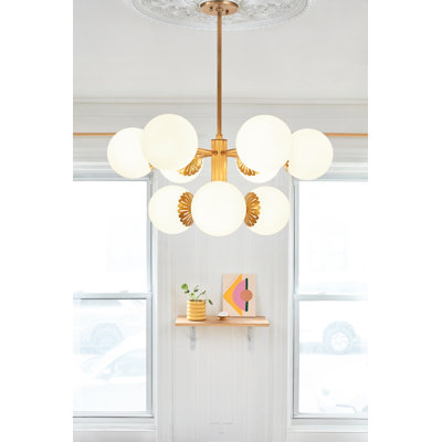 Deniaud 9 - Light Sputnik Sphere Chandelier