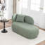 Chaise longue rembourrée en fausse fourrure-1503816419