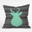 Coussin Allyson Johnson Deer and Aztec-17557164
