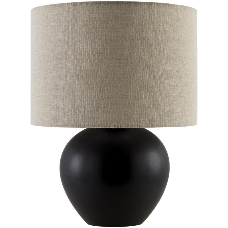 Pramit Accent Table Lamp, Black