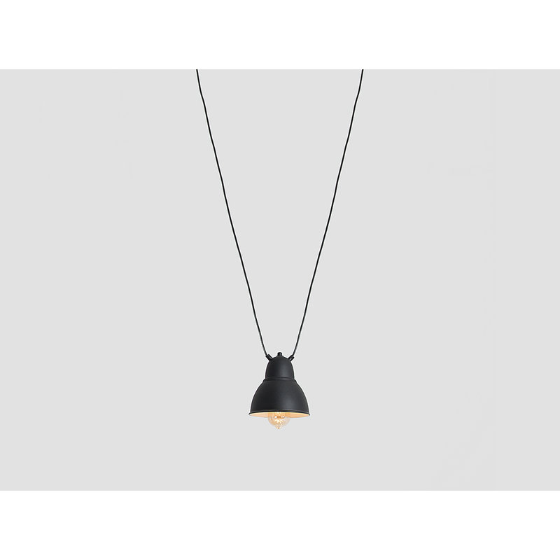 Culpeper 1 - Light Bell Pendant, Black