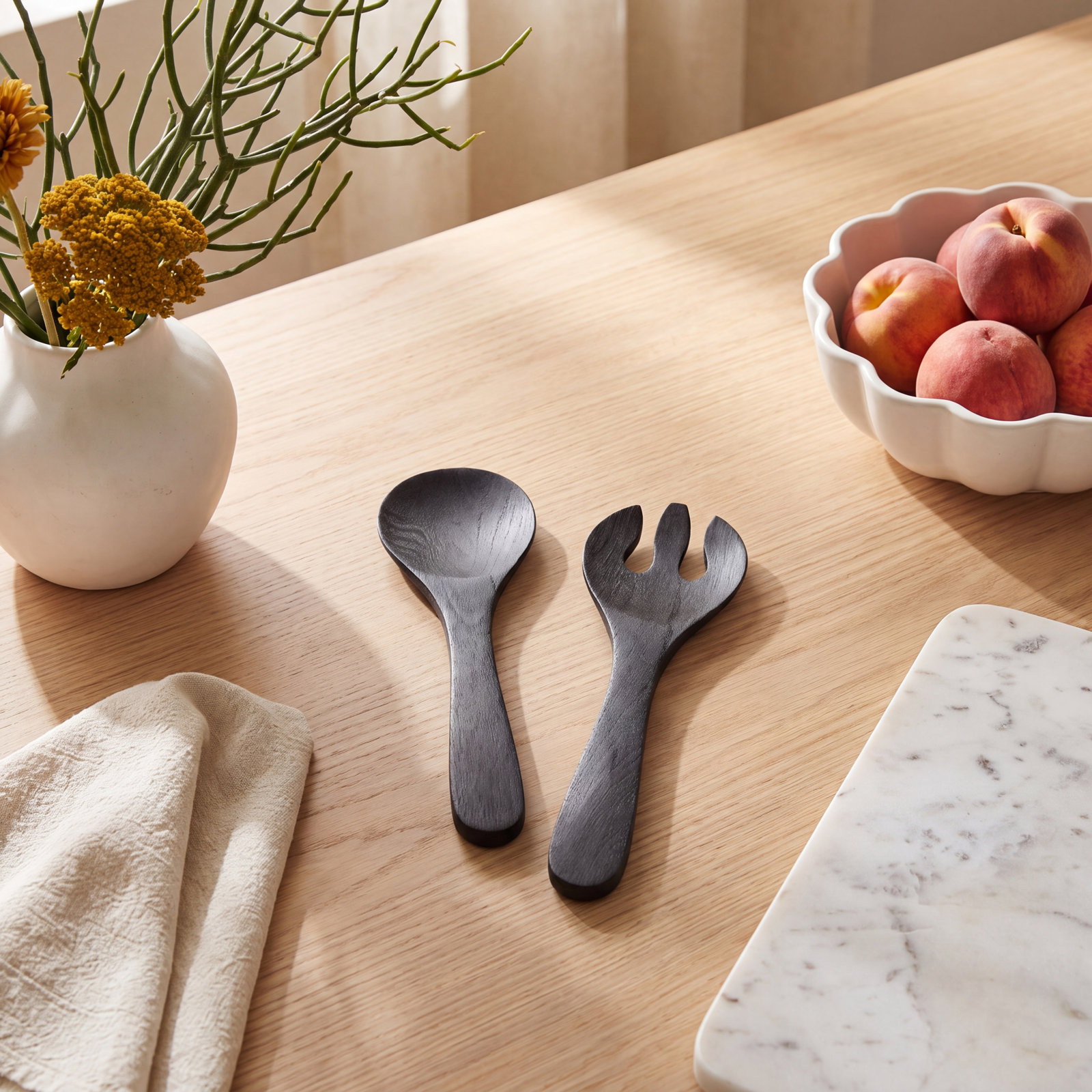 Laya Melamine Salad Servers
