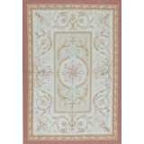 Hand-Knotted High-Quality Gray and Ivory Area Rug