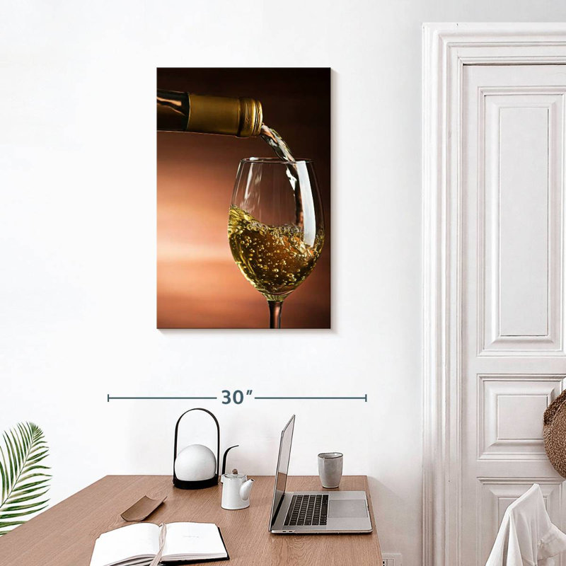 Yarlin White Wine Serving, 30" H x 20" W