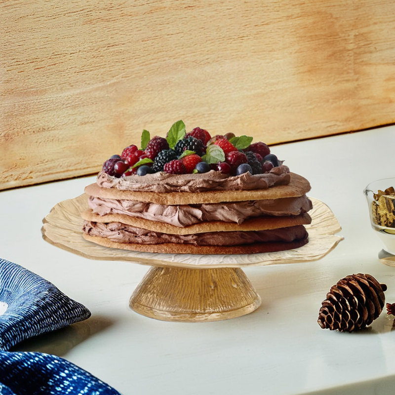 Richy Cake Stand, Gold