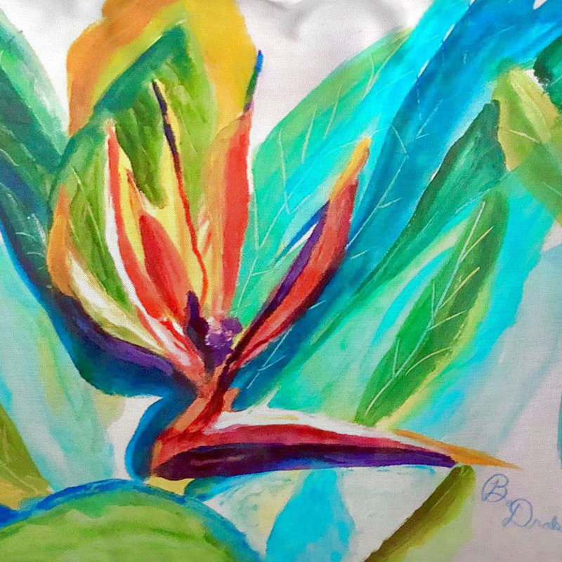 Coussin intérieur / extérieur Bird Of Paradise
