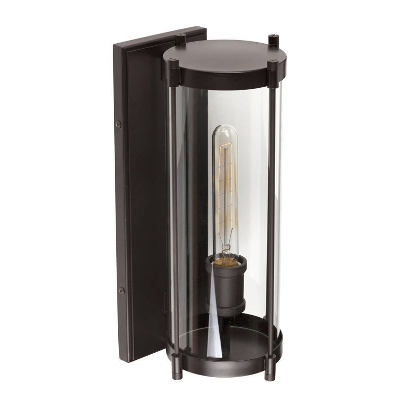 Steel Wall Light, Brown