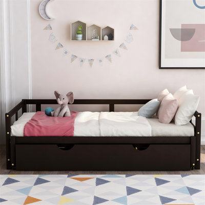 Lit de jour extensible avec lit gigogne