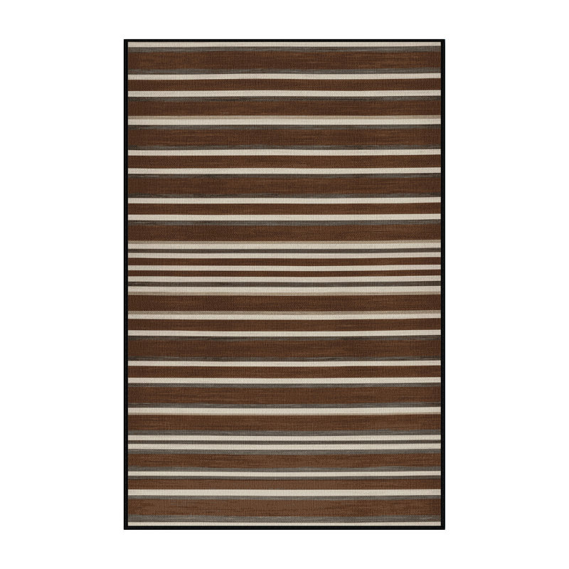 Washable Striped Area Rug, Rectangle 5' x 7'