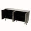Console de rangement avec 4 portes et tablettes intérieures réglables-59228977