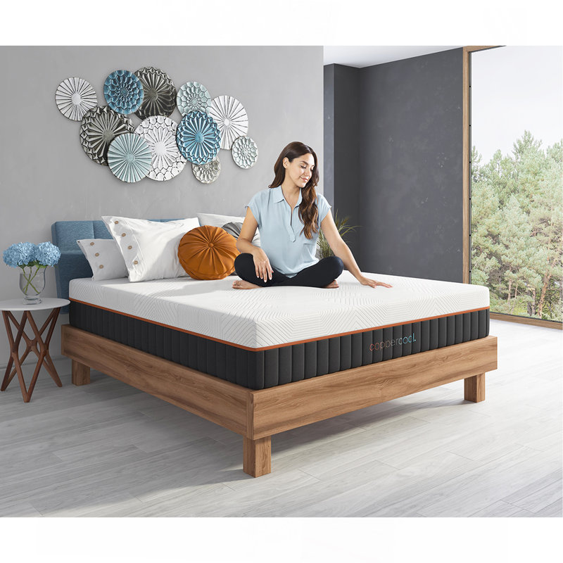 Matelas en mousse viscoélastique 12 ", Grand lit