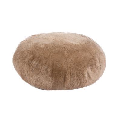  Repose-pieds Furniture Shearling Round Nappa