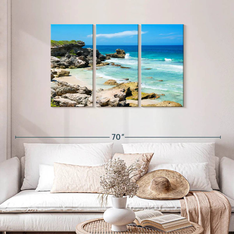 Gillard Isla Mujeres Coastline II, H 28 po x l 45 po