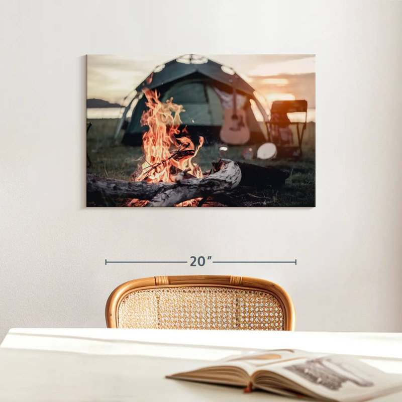 Senne Campfire, 16" H x 24" W