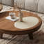 Modern minimalist round coffee table set-1488359047