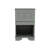 Elegant Design Nightstand with Drawer and Open Shelf for Bedroom, Retro Style Bedside Table with Classic Design and Metal Handle-1699159584