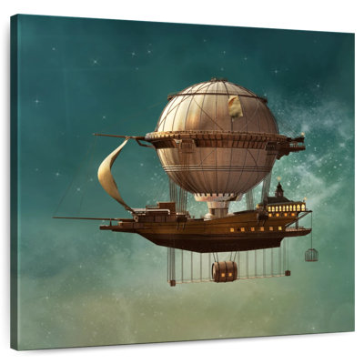Kelan Fantasy dirigeable Steampunk