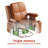 38.9" Power Swivel Nursery Glider With HugAssist Armrest,  Storage & Baby-Safe (BPA-Free)-172951746