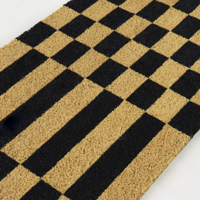 Paillasson damier