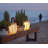 Lampe de table brune 11,42 po Tanit