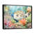 Black Floater Framed