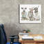 «Cow Wash, Rinse, Dry» par Cindy Jacobs, art mural sur toile, 30 po x 26 po