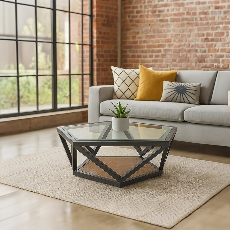 Tamayo Frame Coffee Table with Storage