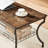 Aliona 3-Piece Brown Coffee Table and End Table Set, Modern Industrial Accent Tables with Storage Shelf, Engineered Wood and Metal Living Room Furniture-650466972