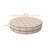 Decorative Indoor Outdoor Waterproof Round Cushion Cover, Patio Bar Stool UV Resistant Seat Cover-148600276