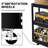 3-tier Rolling Tool Cart, Mechanic Tool Cart With Lockable,440 Lbs Capacity