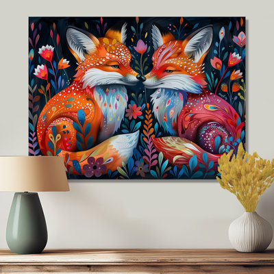 Cowart - Renard, art mural animal