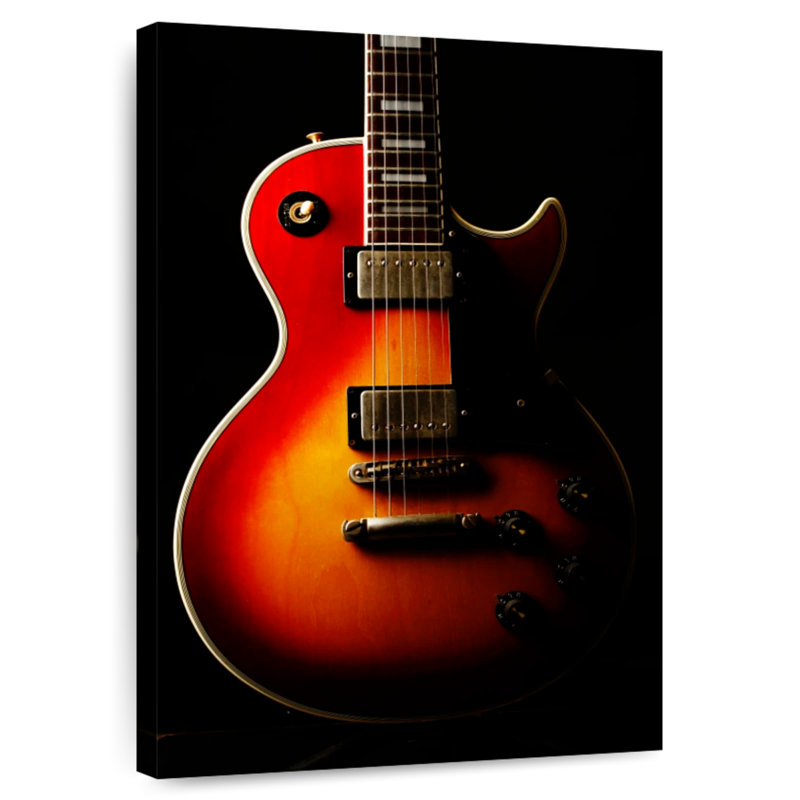 Guitare électrique Abarca Retro, H 48 po x l 32 po