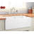 33'' L Double Bowl Fireclay Kitchen Sink