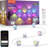 Lumary 18.4 ft Smart Wall Sconces with 14 Adjustable LED RGBAICW Lights, Indoor WiFi Wall Lights for Room Decor, Compatible with Alexa/Google Assistant-1261477607